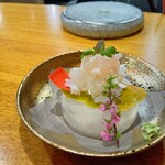 炉ノ鳥 - 【４品目】活伊勢海老刺身