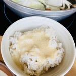 銀座しゃぶ通 - 麦とろご飯