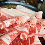 銀座しゃぶ通 - お肉は2種類選べます
