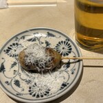 ラムのラヴソング - ラムつくね串withペコリーノかけ