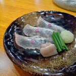 炉ノ鳥 - 【７品目】活平目の刺身