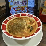 バーミヤン  - 見た目...イマイチですが...伸び直前の麺よりはいい感じ～♪