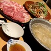 別邸 壽 - しゃぶしゃぶ　山形牛ロースと沖縄県産あぐー豚の食べ比べ（ロース・バラ・もも・うで）