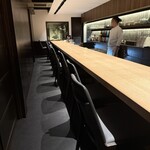 焼鳥ごりょう - ストレートカウンター