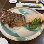 一山いけす - 〆方も教えてもらえました