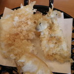 かっすい亭 - 天ぷら定食２皿目