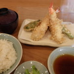 かっすい亭 - 天ぷら定食