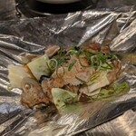 お好み焼き・鉄板焼き 蔵屋 - 牡蠣焼き