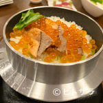 串かつとワイン 寶船 - ゲストの目の前で炊き上げる『釜飯』