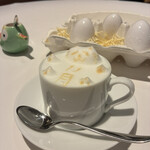 Convivio - 食後の飲み物（カプチーノ）