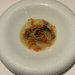 Convivio - 太刀魚 あんかけ風魚介スープ