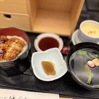 うなぎ 仲じま - ミニうな重（ひつまぶし）お味噌汁等
