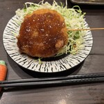 とんかつ多酒多彩 地蔵 - このヴォリューム❗️お皿や箸置きのセンスも良き❤️