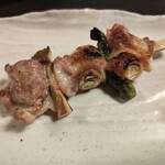 焼とり酒房 鳥せん - 鶏のねぎ巻き