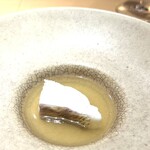 Yd'or - 神経締めの鯛のポトフ。鯛ってこんな味だったんだ！って感じ