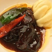 天厨菜館 銀座店 - もち豚のやわらか黒酢炒め
