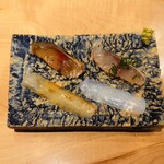 酒菜 竹さき - ② 刺身 2種　それぞれ違う味付け
