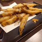 みかん - キビナゴ唐揚げ