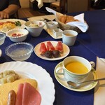 ドーミー倶楽部　軽井沢 - フルーツやスープもたくさんいただけました