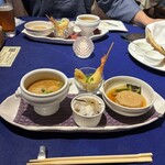 Dormy Club Karuizawa - ディナー　温菜盛り合わせ