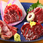 たま貴 - 料理写真:赤身刺し4種盛り合わせ