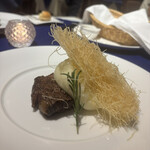 ドーミー倶楽部　軽井沢 - ディナー　メインの牛ステーキ