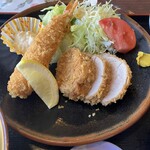 キッチン ハイツ - 海老フライとひれかつ