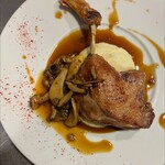 ビストロ ヌー - 野田鴨もも肉のコンフィ