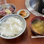 山木屋 - バクダン定食（1120円）