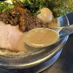 RAMEN HITONI YASASHIKU - 【こってり＝スープ】