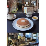 雨林舎 - 料理写真:ホットケーキ ダブル