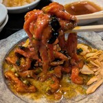 ホルモン 長岡 - ローストビーフユッケ