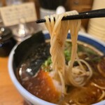 らーめん とうかんや - ストレート麺