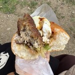 今屋のハンバーガー - 