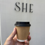 SHE meguro - サービスのテイクアウトコーヒー