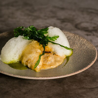 牡蠣のベニエと大人のマッシュポテト