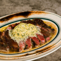 牛リブロースステーキ   カフェドパリバター