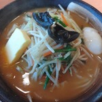 幸楽苑 - 野菜味噌タンメン+トッピング