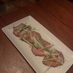 バニラビーンズ - ローストビーフのサラダ