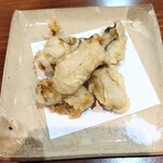 酒場オムロ - 牡蠣の天ぷら