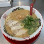 味の名門 三代目 - 料理写真:名門こってりラーメン＋麺大盛＋煮卵