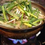 鮨小雅 - モツナベ