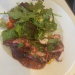 ラ・ベットラ・ダ・オチアイ - 白イカグリル　辛いトマトソース