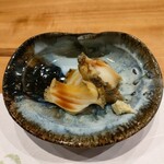 鮨・鉄板焼 はる真 - アワビ煮貝