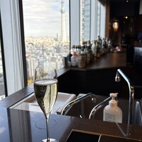 鉄板焼 THE七海 アパホテル＆リゾート 両国駅タワー - スパークリングワイン