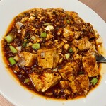 中国料理 「王朝」 - 痺れる山椒入り四川麻婆豆腐