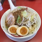 ラーメン魁力屋 - 料理写真:にんにく背脂醤油ラーメン