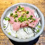 はまさき村 - ミニ自家製ネギトロ丼