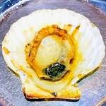 はまさき村 - 浜焼き（ホタテ）