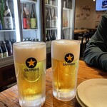 ひもの野郎 - ほろ酔いセット@935のビール